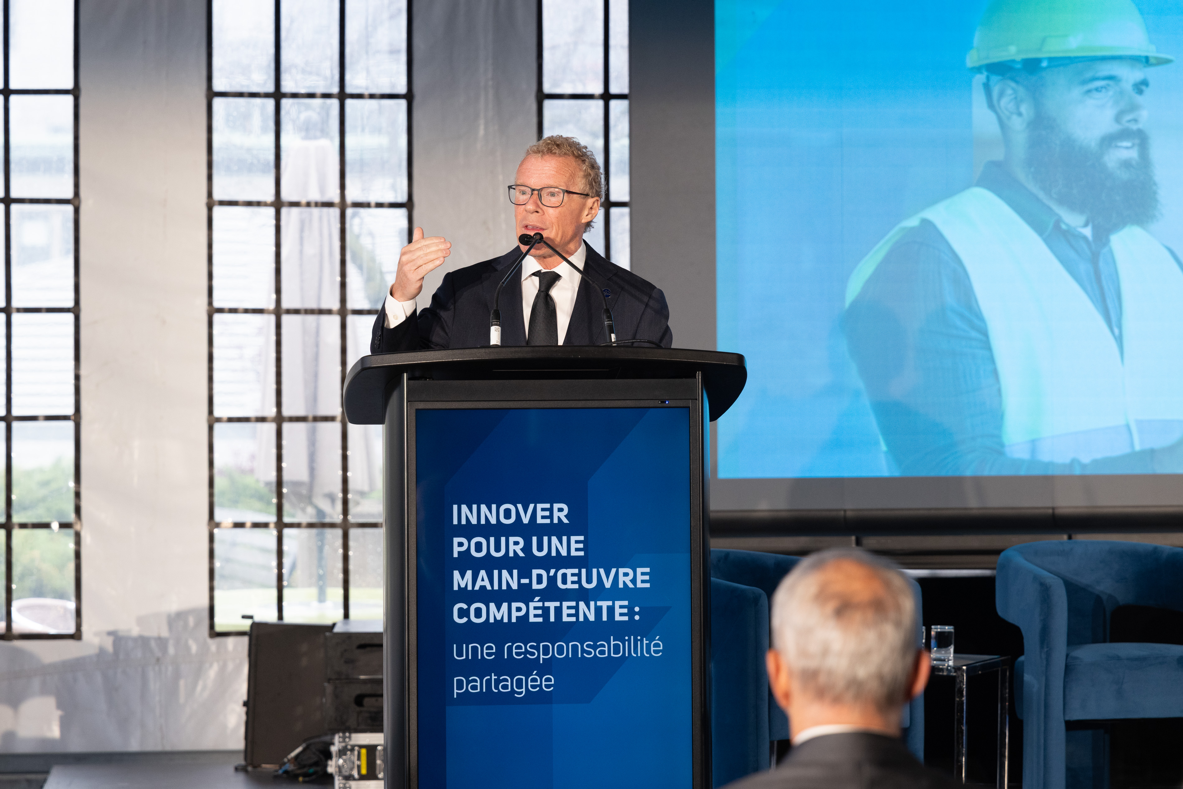 Événement perspectives 2026 - 2030 - Ministre du travail Jean Boulet
