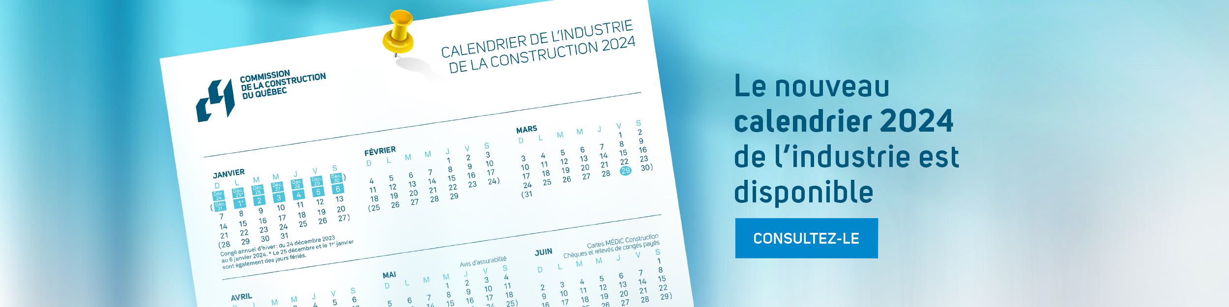 Calendrier 2024