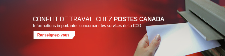 Conflit de travail chez poste canada