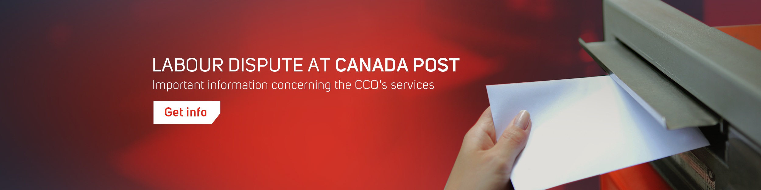 Labour dispute at post canada