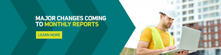 Major changes coming to monthly reports