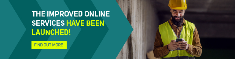 Improved online services are launched! > Create my new account