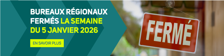 Regional offices are closed week of January 5, 2026 - Find out more > 
