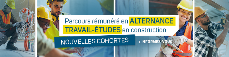 Paid work-study Program in Construction new cohorts 