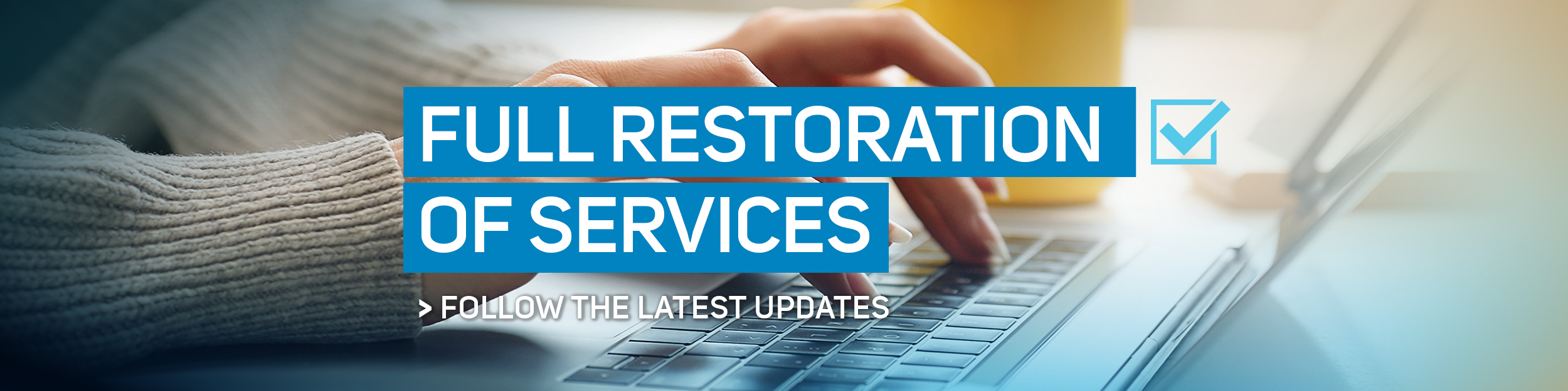 Full restorage of services