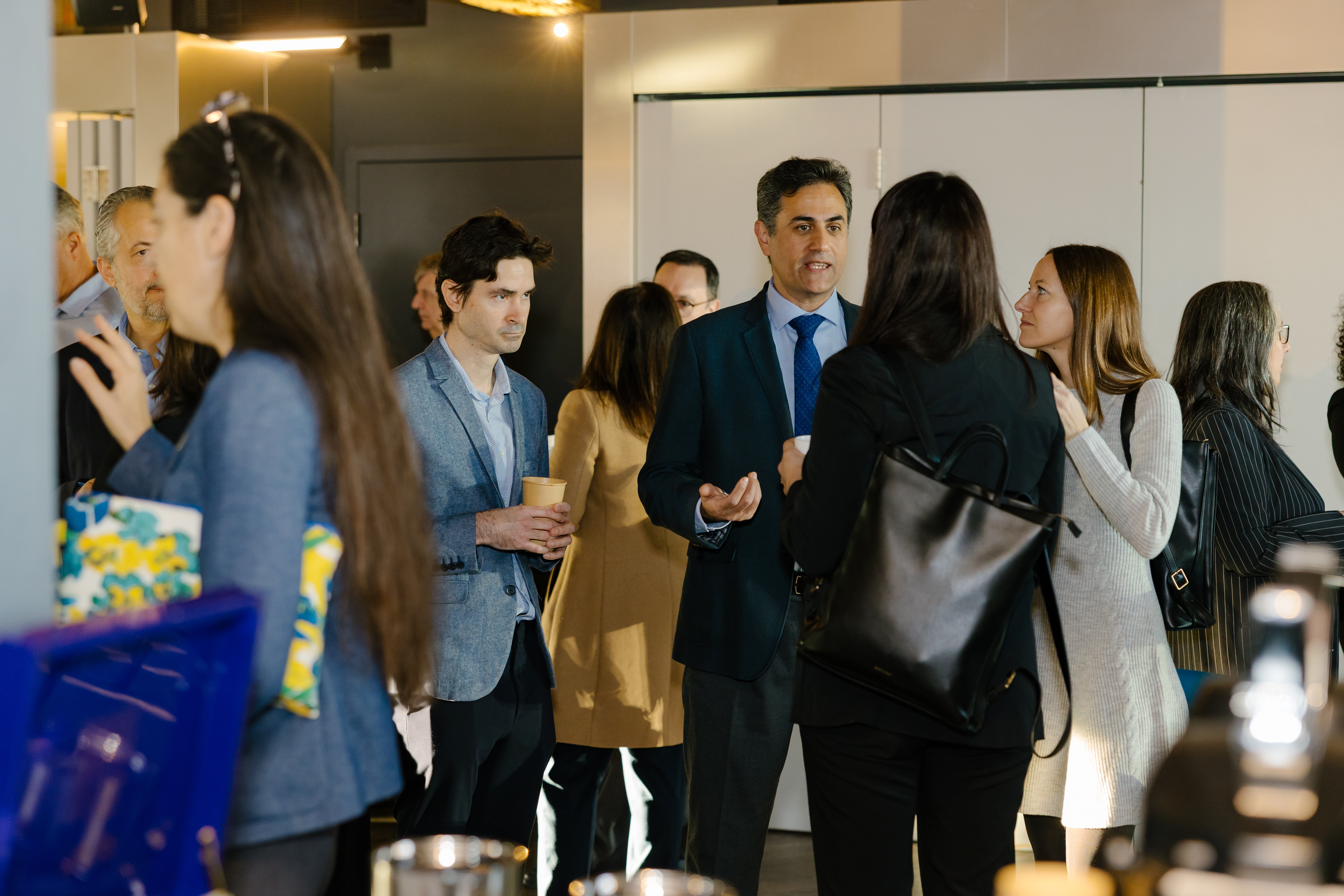 Photo prise lors de l'événement présentant les perspectives 2026 dans l'industrie de la construction