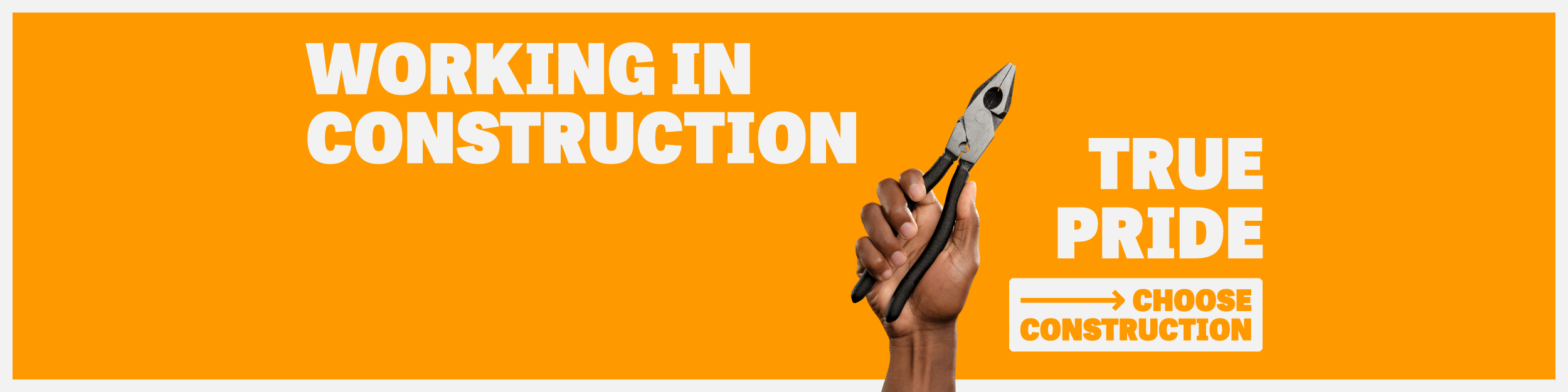 Working in construction - True pride